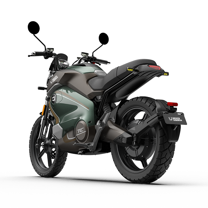 Электромотоцикл White Siberia Super Soco TC WANDERER Электромотоцикл White Siberia Super Soco TC WANDERER